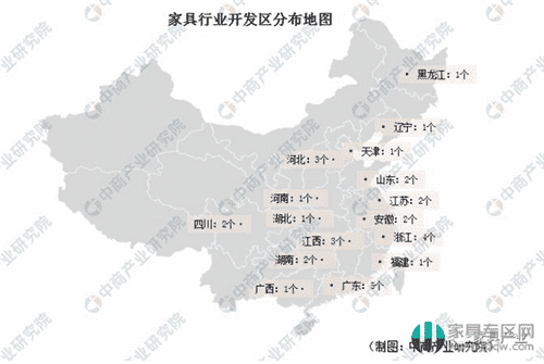 家具行業：分析32個開發區，預測2019年家具市場前景