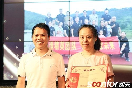 優(yōu)秀團隊證書&獎金頒發(fā)